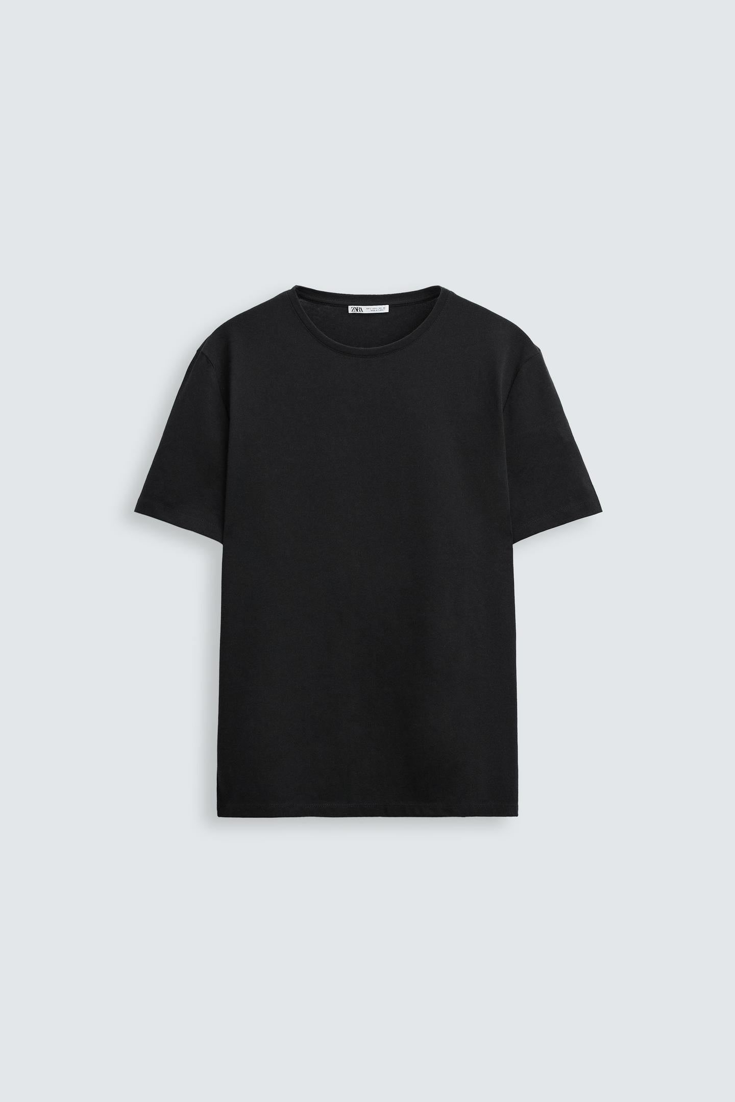 CAMISETA SLIM FIT BÁSICA ZARA