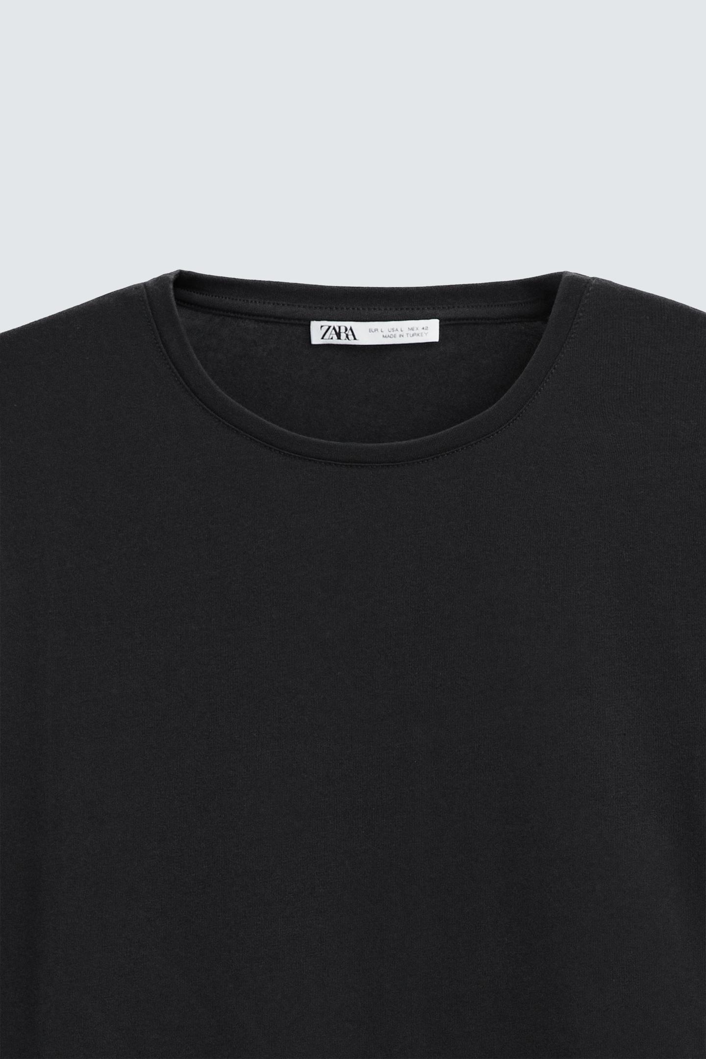 CAMISETA SLIM FIT BÁSICA ZARA